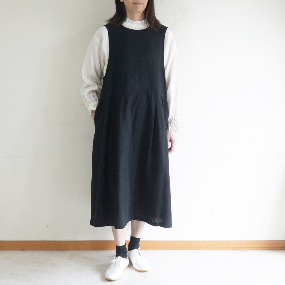 リネンブラウス 