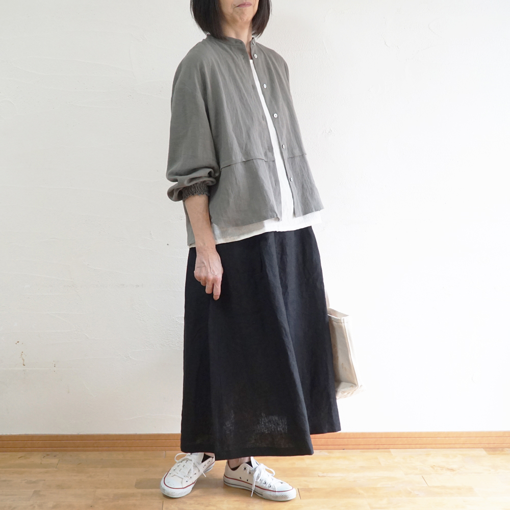 桐七炊きブラウス"