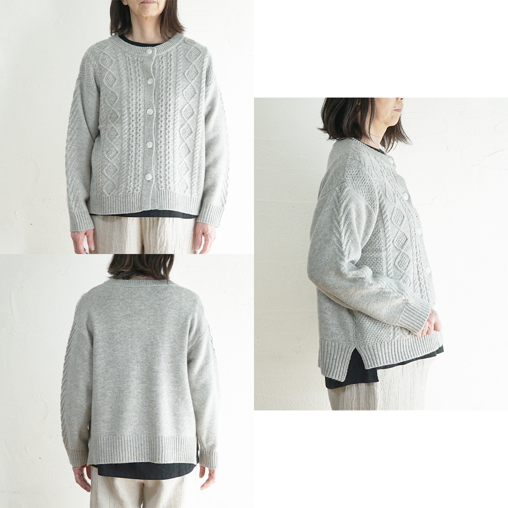 ニットカーディガン"