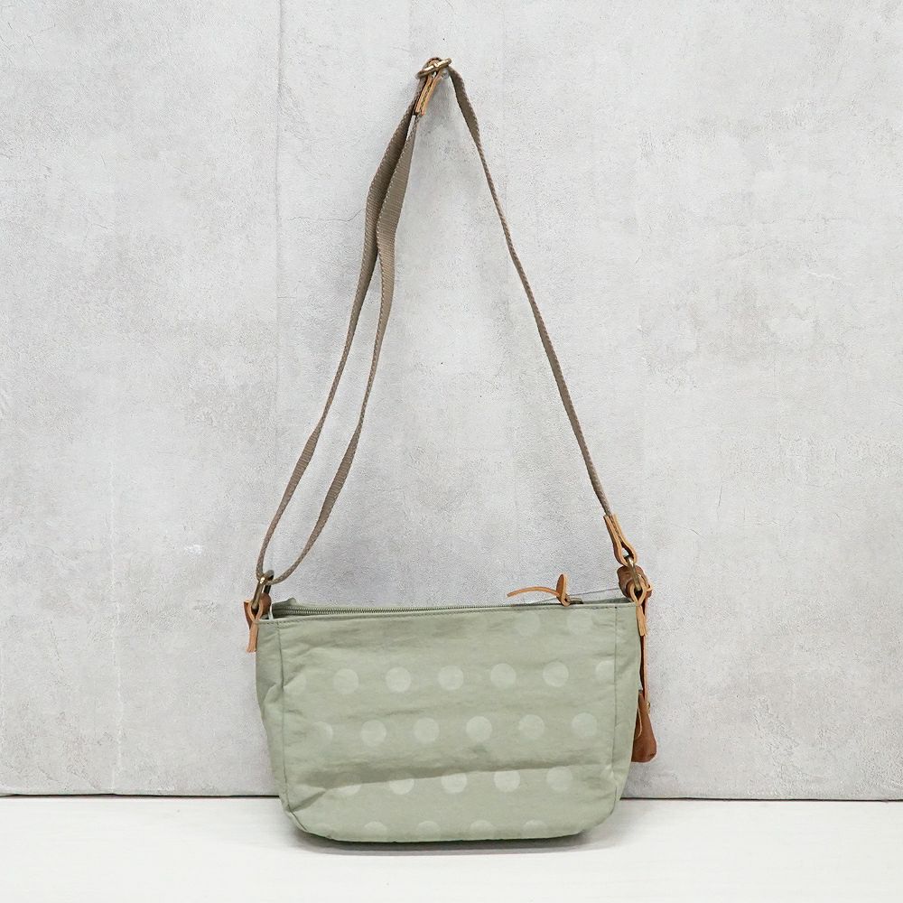 Branch m‘.,ブランチエム,ナチュラル,30代,40代,50代,60代,リネン,ゆったり,トーラ,toleur,ショルダーバッグ,ナイロンバッグ,ドット柄