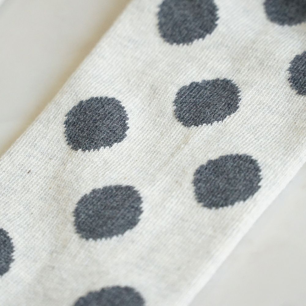 Branch m‘.,ブランチエム,ナチュラル,30代,40代,50代,60代,リネン,ゆったり,靴下,ソックス,コットン,コットンソックス,ドット柄,ドット柄靴下,ドット柄ソックス,