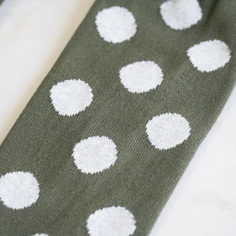 Branch m‘.,ブランチエム,ナチュラル,30代,40代,50代,60代,リネン,ゆったり,靴下,ソックス,コットン,コットンソックス,ドット柄,ドット柄靴下,ドット柄ソックス,