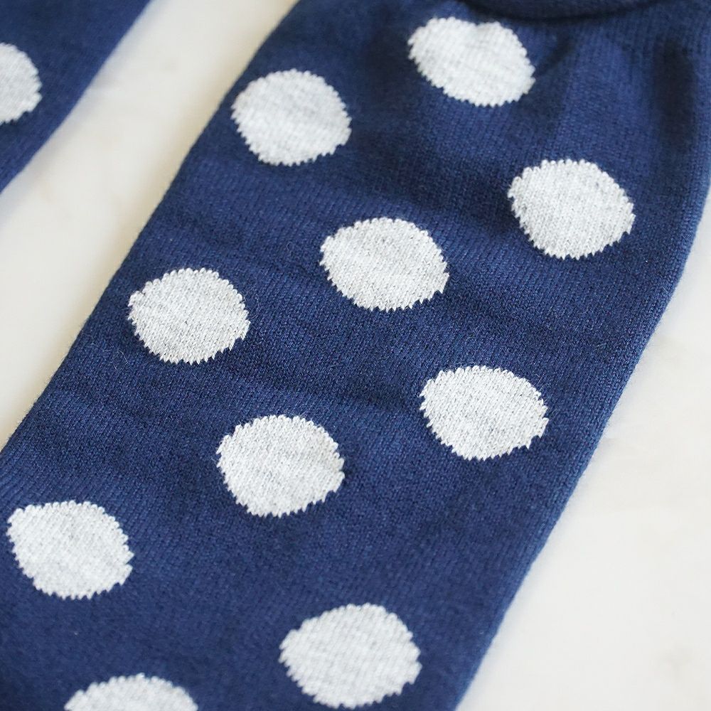 Branch m‘.,ブランチエム,ナチュラル,30代,40代,50代,60代,リネン,ゆったり,靴下,ソックス,コットン,コットンソックス,ドット柄,ドット柄靴下,ドット柄ソックス,