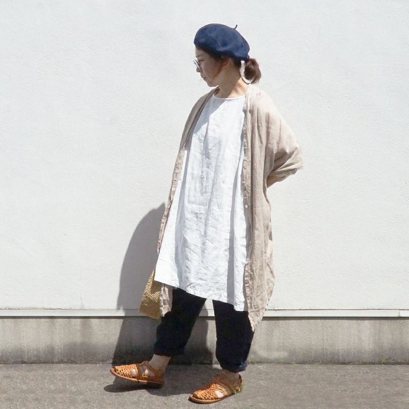 Branch m‘.,ブランチエム,ナチュラル,30代,40代,50代,60代,リネン,ゆったり,パンツ,リネンパンツ,テーパードパンツ,テーパード,アンダーパンツ,ペチパンツ,Makuake,