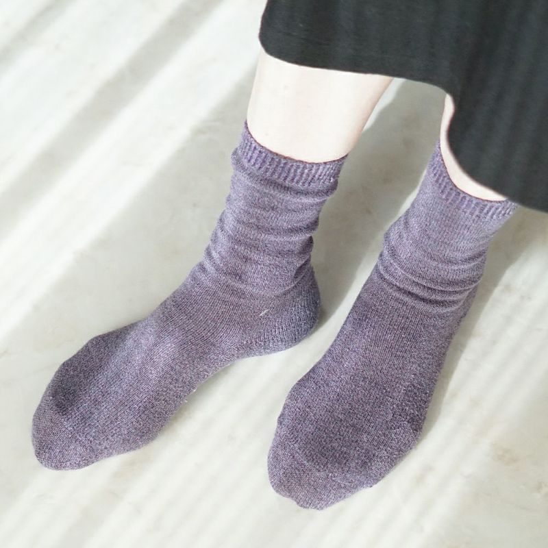 Branch m‘.,ブランチエム,ナチュラル,30代,40代,50代,60代,コットン,ゆったり,靴下,ソックス,綿ソックス,コットンソックス,ウール,ウールソックス