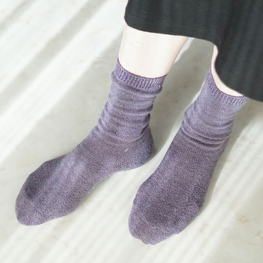 Branch m‘.,ブランチエム,ナチュラル,30代,40代,50代,60代,コットン,ゆったり,靴下,ソックス,綿ソックス,コットンソックス,ウール,ウールソックス