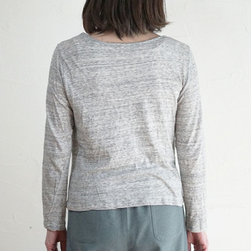 Branch m‘.,ブランチエム,ナチュラル,30代,40代,50代,60代,コットン,ゆったり,ガーゼ,インナー,肌着,肌に優しい,敏感肌,ロングスリーブ,長袖