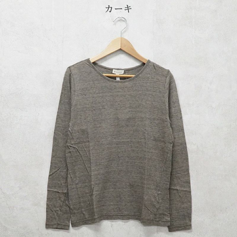 Branch m‘.,ブランチエム,ナチュラル,30代,40代,50代,60代,コットン,ゆったり,ガーゼ,インナー,肌着,肌に優しい,敏感肌,ロングスリーブ,長袖