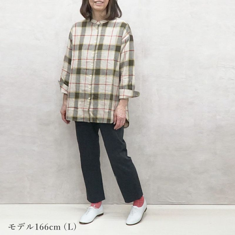 Branch m‘.,ブランチエム,ナチュラル,30代,40代,50代,60代,コットン,ゆったり,ストレッチ,ストレートパンツ,アンダーパンツ,ストレッチパンツ,リネンパンツ,