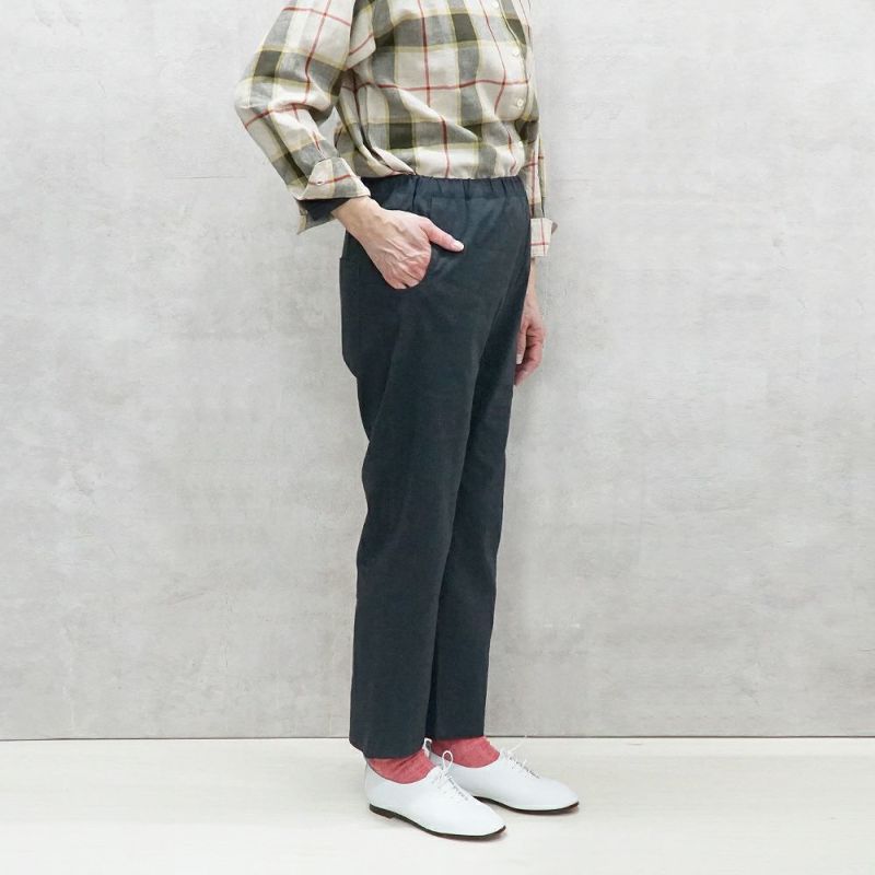 Branch m‘.,ブランチエム,ナチュラル,30代,40代,50代,60代,コットン,ゆったり,ストレッチ,ストレートパンツ,アンダーパンツ,ストレッチパンツ,リネンパンツ,