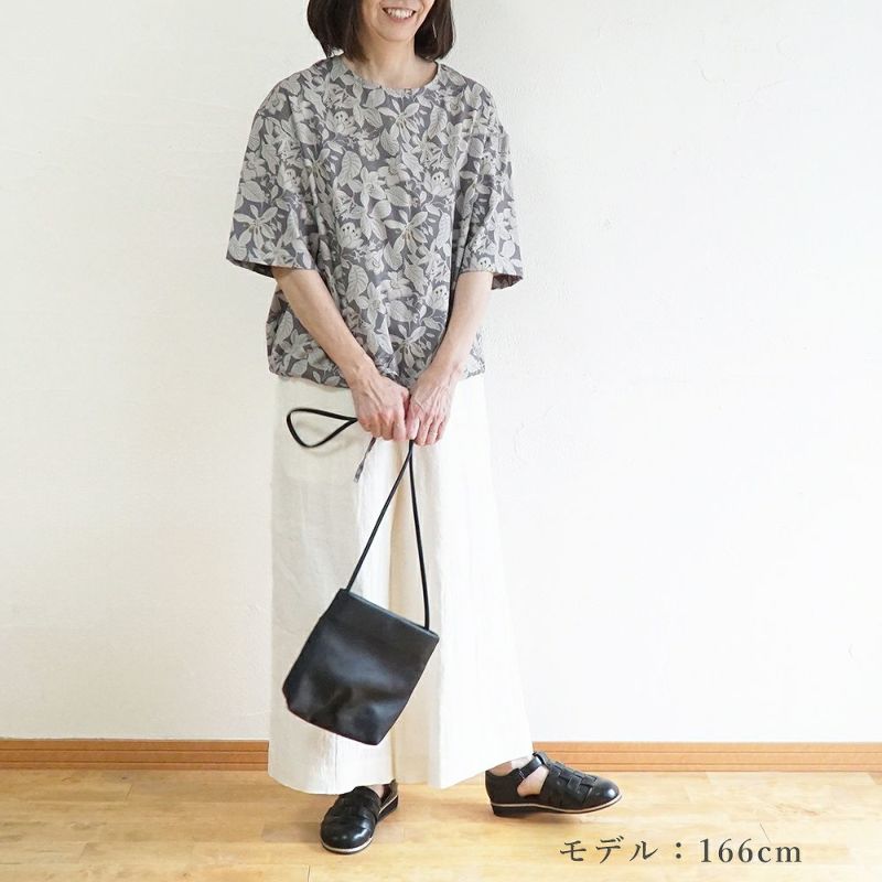 Branch m‘.,ブランチエム,ナチュラル,30代,40代,50代,60代,コットン,ゆったり,ブラウス,花柄ブラウス,プルオーバーブラウス,花柄, 