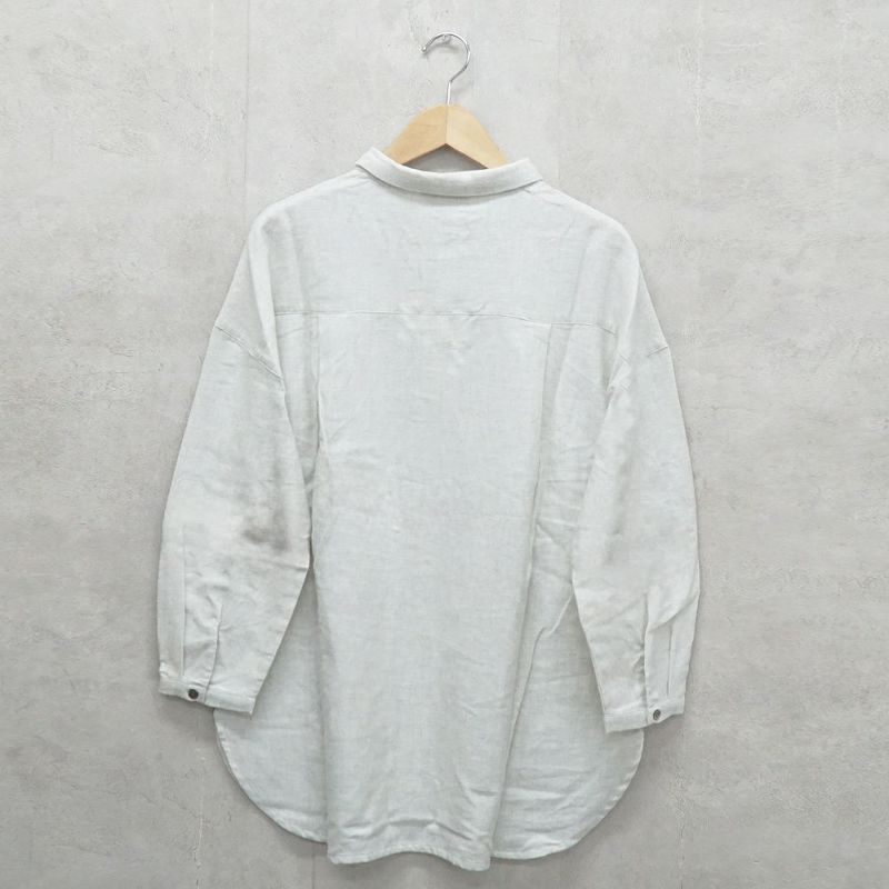 Branch m‘.,ブランチエム,ナチュラル,30代,40代,50代,60代,コットン,ゆったり,綿,ブラウス,綿ブラウス,シャツ,羽織,羽織り,綿シャツ