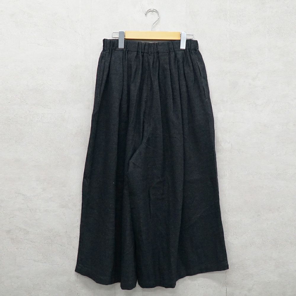 Branch m‘.,ブランチエム,ナチュラル,30代,40代,50代,60代,リネン,ゆったり,コットン,ワイドパンツ,コットンリネン,デニム風,