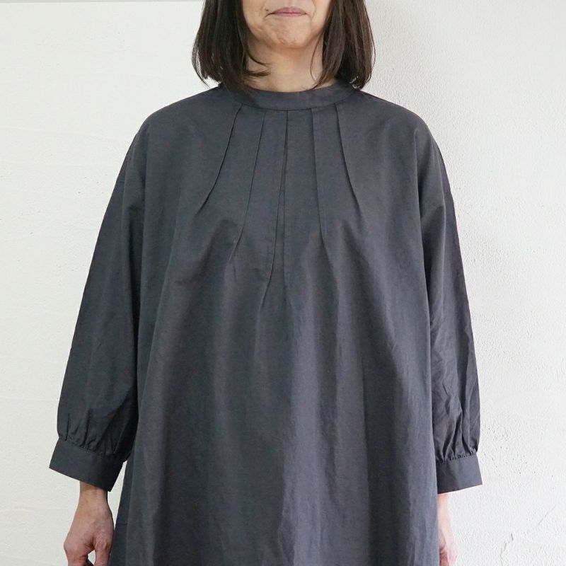 Branch m‘.,ブランチエム,ナチュラル,30代,40代,50代,60代,リネン,ゆったり,コットンリネン,コットン,綿麻,チュニック,チュニックブラウス,ブラウス,リネンブラウス,リネンチュニック,コットンリネンブラウス,コットンリネンチュニック,タックチュニック