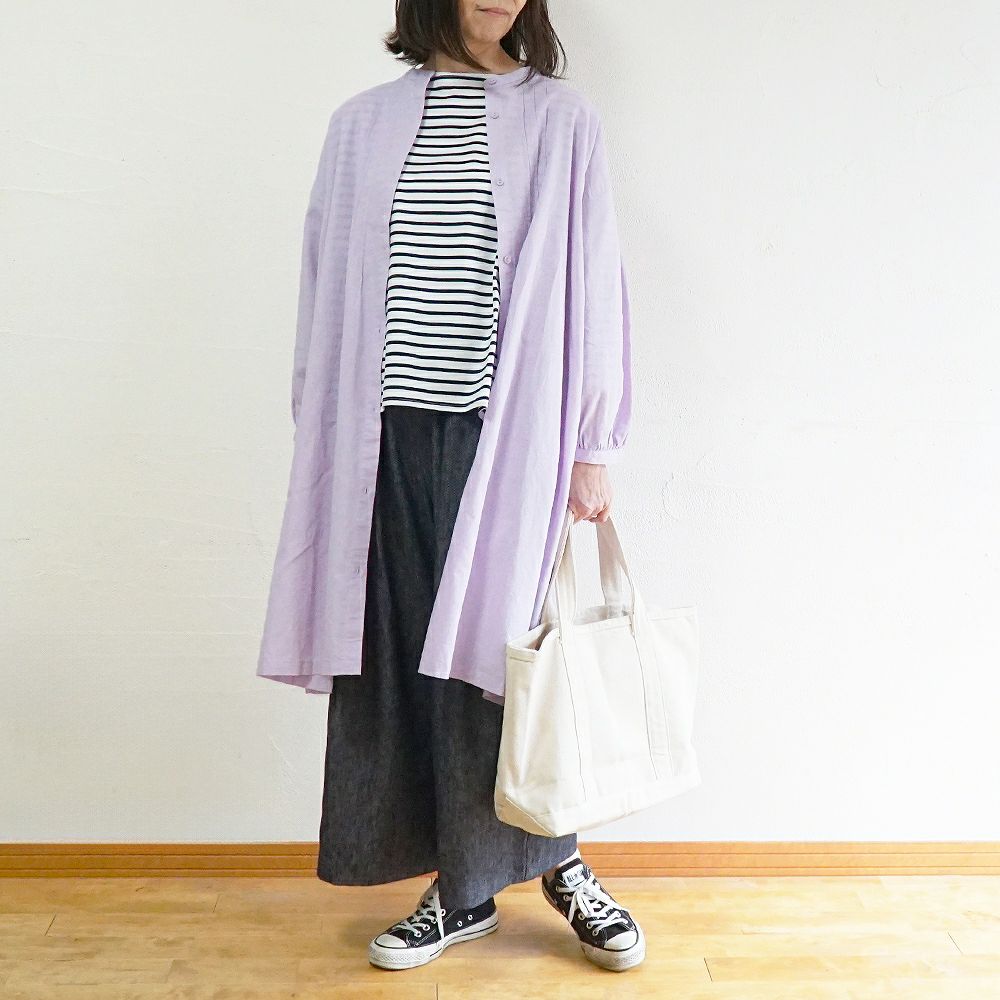 Branch m‘.,ブランチエム,ナチュラル,30代,40代,50代,60代,リネン,ゆったり,コットンリネン,コットン,綿麻,ワンピース,シャツワンピース,羽織,シャツ,