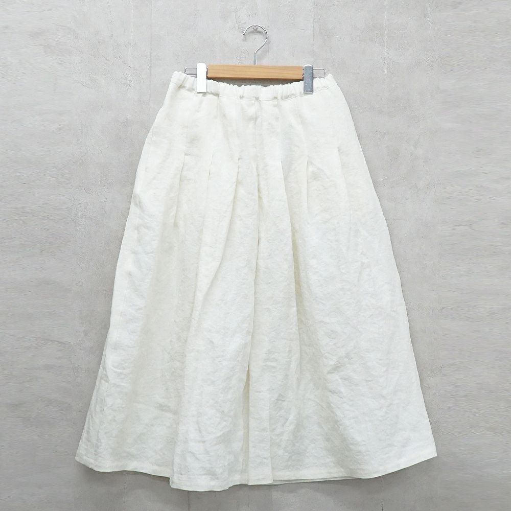 Branch m‘.,ブランチエム,ナチュラル,30代,40代,50代,60代,リネン,ゆったり,フォーマル,オケージョン,セットアップ,スカート,リネンスカート,タックスカート,