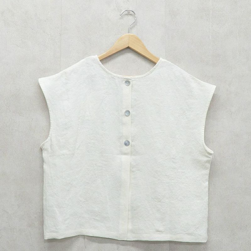 Branch m‘.,ブランチエム,ナチュラル,30代,40代,50代,60代,リネン,ゆったり,ベスト,リネンベスト,2way,2wayベスト,レイヤード,重ね着,体温調節,