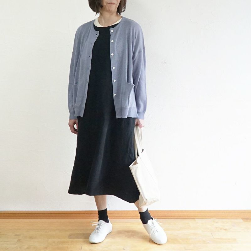 Branch m‘.,ブランチエム,ナチュラル,30代,40代,50代,60代,リネン,ゆったり,リネンコットン,カーディガン,ニットカーディガン,リネンニットカーディガン,