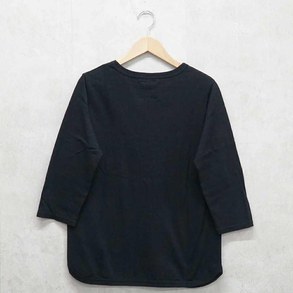 Branch m‘.,ブランチエム,ナチュラル,30代,40代,50代,60代, ,ゆったり,コットン,綿,7分袖,カットソー,インナー,Tシャツ,7分袖Tシャツ