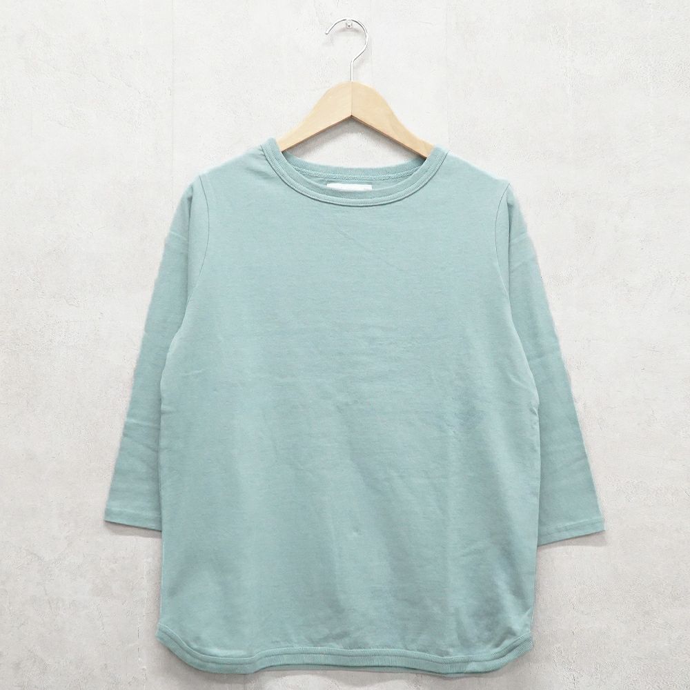 Branch m‘.,ブランチエム,ナチュラル,30代,40代,50代,60代, ,ゆったり,コットン,綿,7分袖,カットソー,インナー,Tシャツ,7分袖Tシャツ