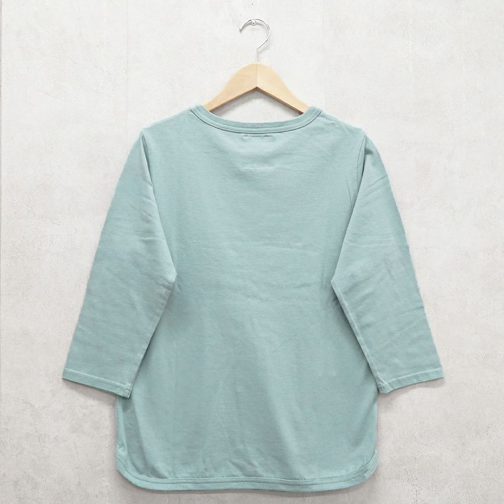 Branch m‘.,ブランチエム,ナチュラル,30代,40代,50代,60代, ,ゆったり,コットン,綿,7分袖,カットソー,インナー,Tシャツ,7分袖Tシャツ