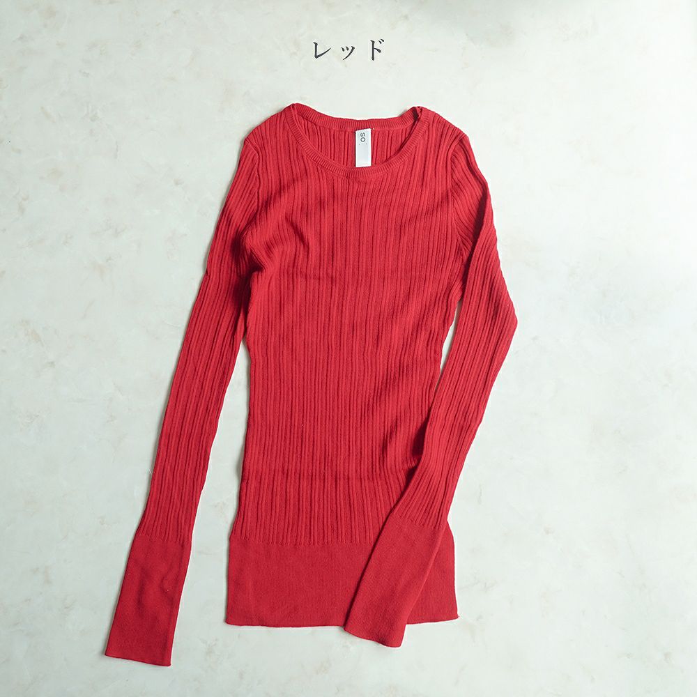 Branch m‘.,ブランチエム,ナチュラル,30代,40代,50代,60代, ,ゆったり,コットン,綿,クルーネック,テレコ,ランダムテレコ, 