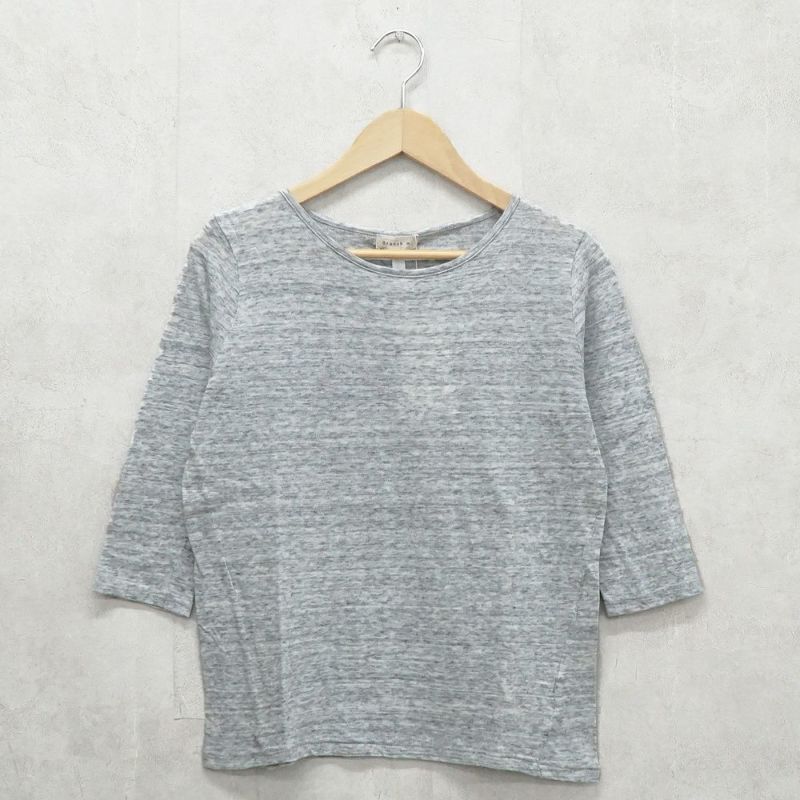 Branch m‘.,ブランチエム,ナチュラル,30代,40代,50代,60代,コットン,ゆったり,ガーゼ,インナー,肌着,肌に優しい,敏感肌,7分袖,長袖,