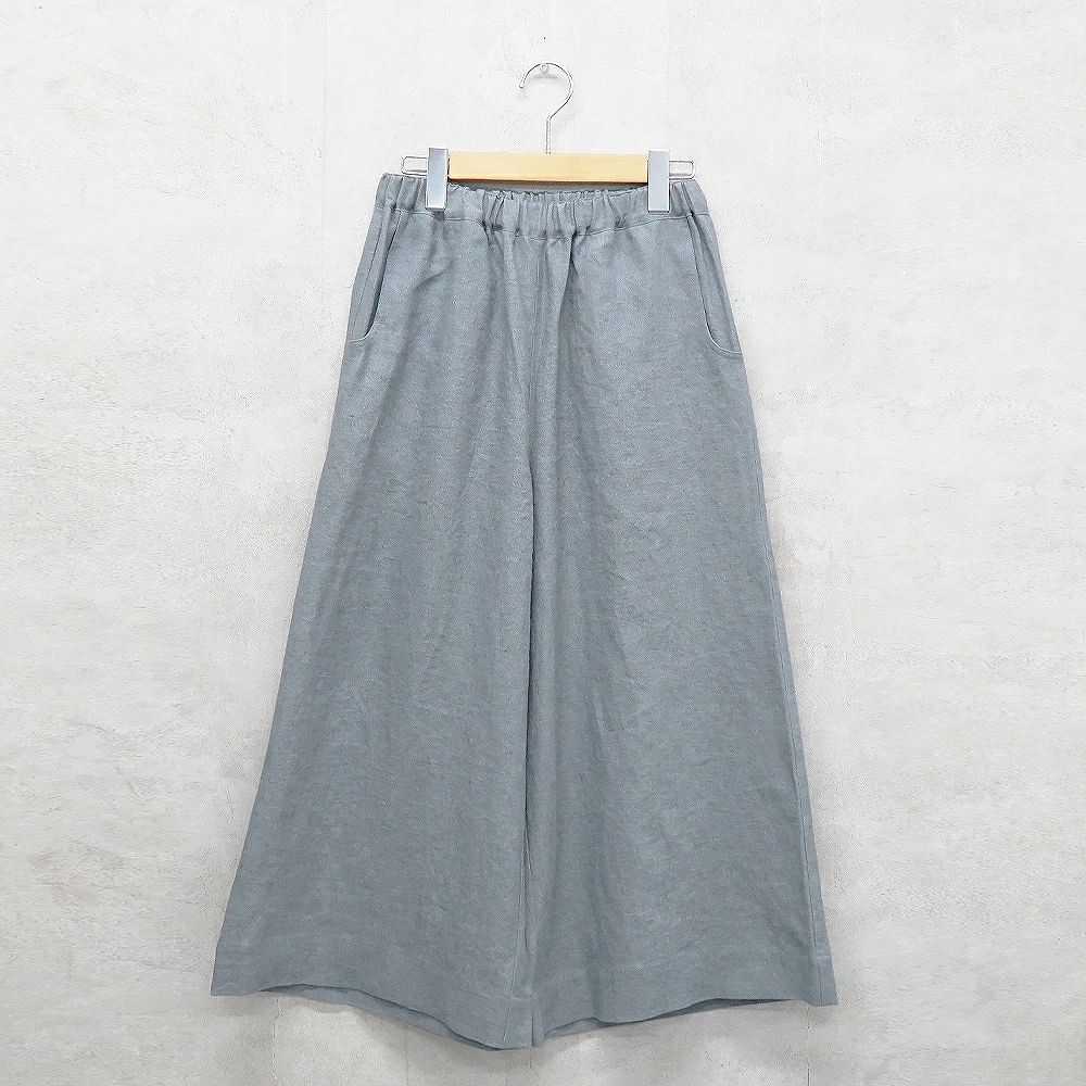 Branch m‘.,ブランチエム,ナチュラル,30代,40代,50代,60代,リネン,ゆったり,ワイドパンツ,リネンワイドパンツ,リネンパンツ,パンツ,