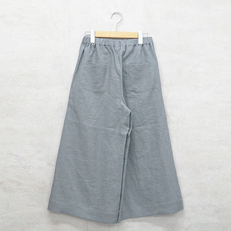 Branch m‘.,ブランチエム,ナチュラル,30代,40代,50代,60代,リネン,ゆったり,ワイドパンツ,リネンワイドパンツ,リネンパンツ,パンツ,