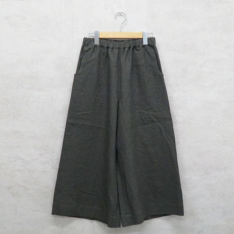 Branch m‘.,ブランチエム,ナチュラル,30代,40代,50代,60代,リネン,ゆったり,ワイドパンツ,リネンワイドパンツ,リネンパンツ,パンツ,