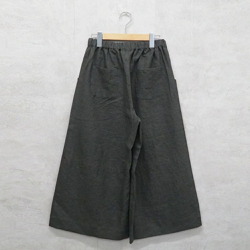 Branch m‘.,ブランチエム,ナチュラル,30代,40代,50代,60代,リネン,ゆったり,ワイドパンツ,リネンワイドパンツ,リネンパンツ,パンツ,