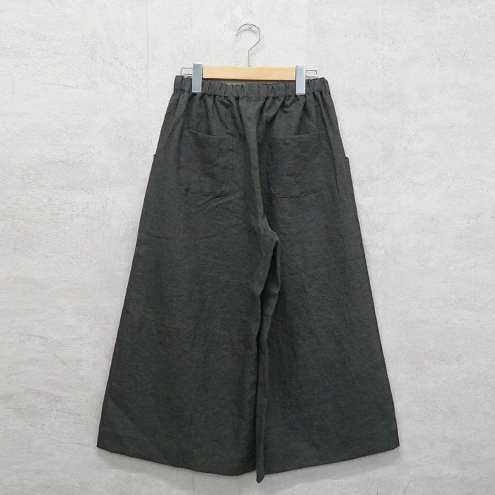 Branch m‘.,ブランチエム,ナチュラル,30代,40代,50代,60代,リネン,ゆったり,ワイドパンツ,リネンワイドパンツ,リネンパンツ,パンツ,