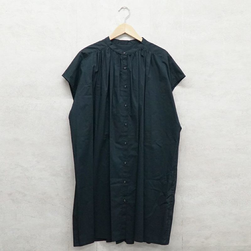 Branch m‘.,ブランチエム,ナチュラル,30代,40代,50代,60代,コットン,ゆったり,綿,ワンピース,シャツワンピース,ギャザーワンピース,コットンone-piece,チュニック,チュニックワンピース