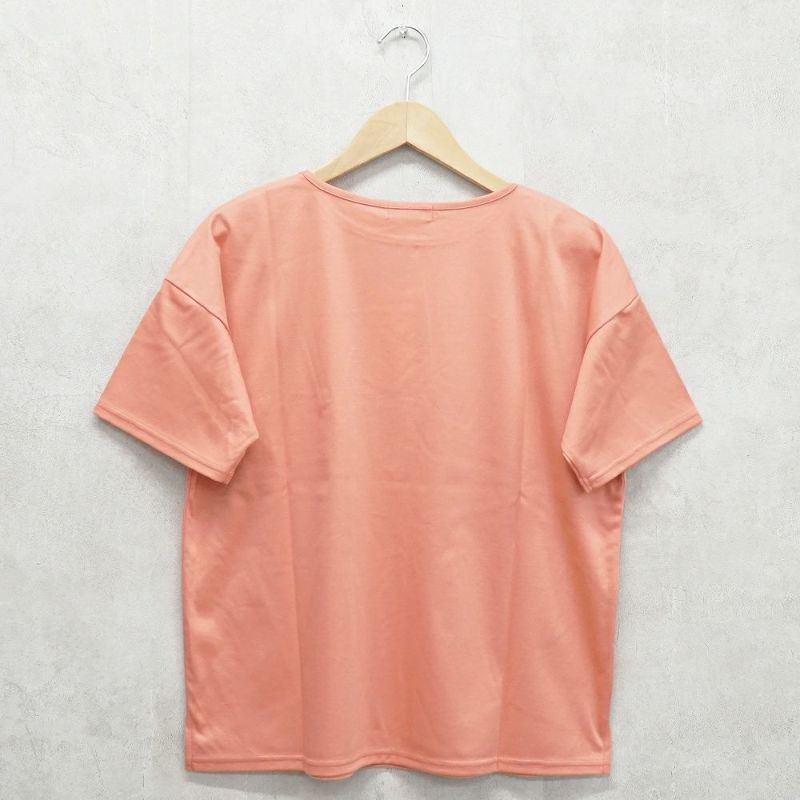 Branch m‘.,ブランチエム,ナチュラル,30代,40代,50代,60代,コットン,ゆったり,綿,半袖,半袖Ｔシャツ,Ｔシャツ,カットソー