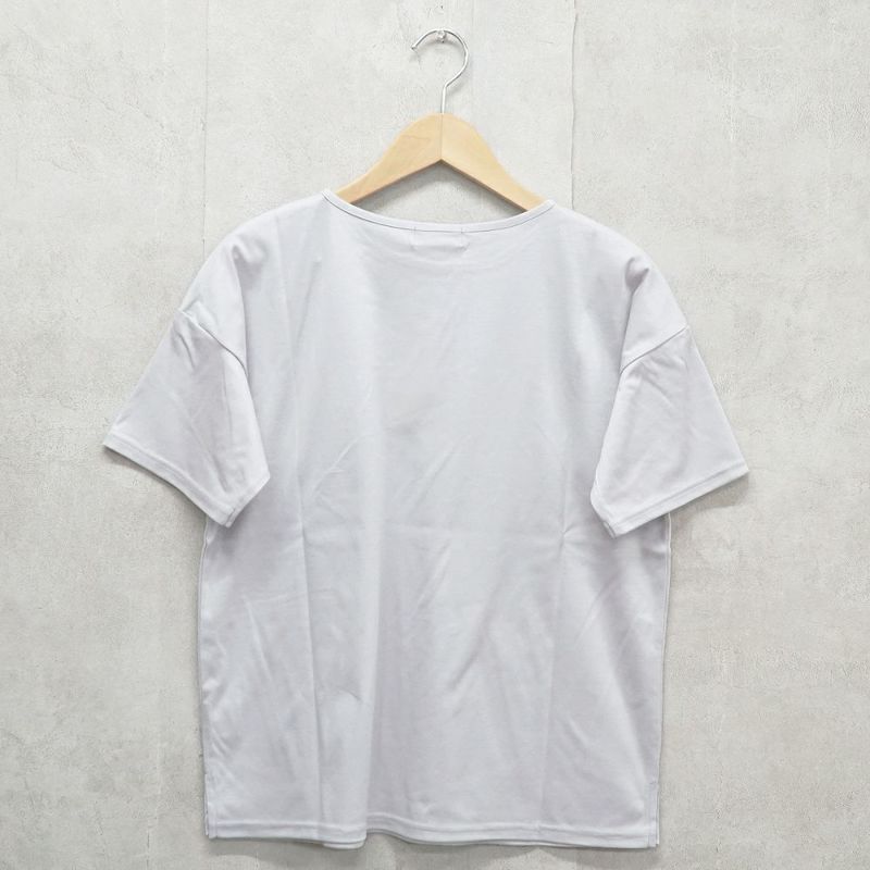 Branch m‘.,ブランチエム,ナチュラル,30代,40代,50代,60代,コットン,ゆったり,綿,半袖,半袖Ｔシャツ,Ｔシャツ,カットソー