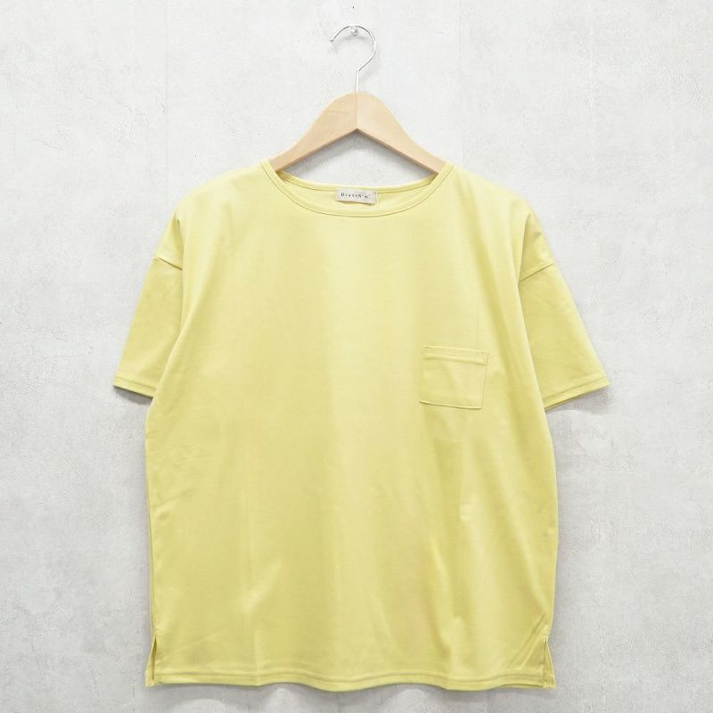 Branch m‘.,ブランチエム,ナチュラル,30代,40代,50代,60代,コットン,ゆったり,綿,半袖,半袖Ｔシャツ,Ｔシャツ,カットソー