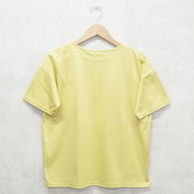 Branch m‘.,ブランチエム,ナチュラル,30代,40代,50代,60代,コットン,ゆったり,綿,半袖,半袖Ｔシャツ,Ｔシャツ,カットソー
