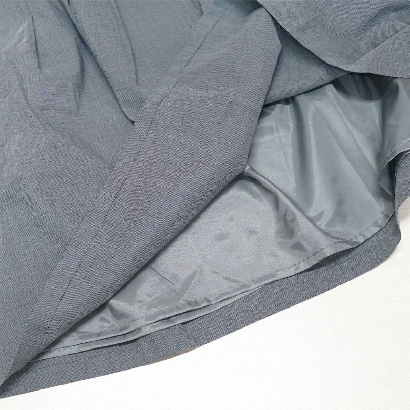 Branch m‘.,ブランチエム,ナチュラル,30代,40代,50代,60代,リネン,ゆったり,ラミーリネン,skirt,タックスカート,スカート,リネンスカート