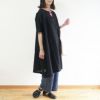 Branch m‘.,ブランチエム,ナチュラル,30代,40代,50代,60代,リネン,ゆったり,コットンリネン,コットン,綿麻,ワンピース,ギャザーワンピース,羽織ワンピース,５分袖,５分袖ワンピース,羽織