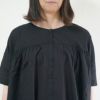 Branch m‘.,ブランチエム,ナチュラル,30代,40代,50代,60代,リネン,ゆったり,コットンリネン,コットン,綿麻,ワンピース,ギャザーワンピース,羽織ワンピース,５分袖,５分袖ワンピース,羽織