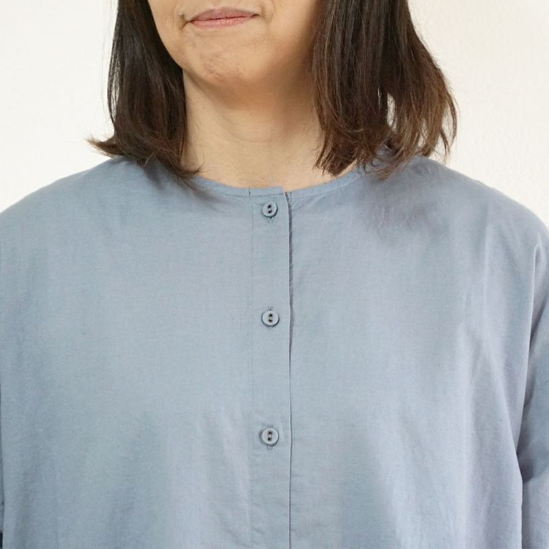 Branch m‘.,ブランチエム,ナチュラル,30代,40代,50代,60代,リネン,ゆったり,コットンリネン,コットン,綿麻,ワンピース,ギャザーワンピース,羽織ワンピース,7分袖,7分袖ワンピース,羽織