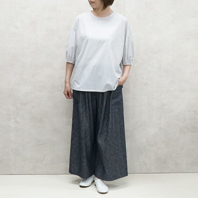 Branch m‘.,ブランチエム,ナチュラル,30代,40代,50代,60代,コットン,ゆったり,綿,blouse,ブラウス,綿ブラウス,コットンブラウス,綿ローン,プルオーバー,プルオーバーブラウス,