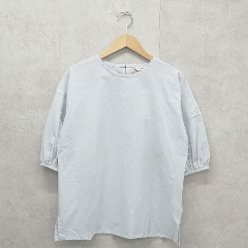 Branch m‘.,ブランチエム,ナチュラル,30代,40代,50代,60代,コットン,ゆったり,綿,blouse,ブラウス,綿ブラウス,コットンブラウス,綿ローン,プルオーバー,プルオーバーブラウス,