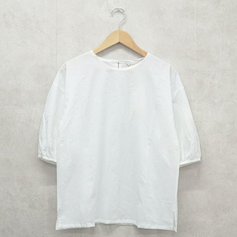 Branch m‘.,ブランチエム,ナチュラル,30代,40代,50代,60代,コットン,ゆったり,綿,blouse,ブラウス,綿ブラウス,コットンブラウス,綿ローン,プルオーバー,プルオーバーブラウス,