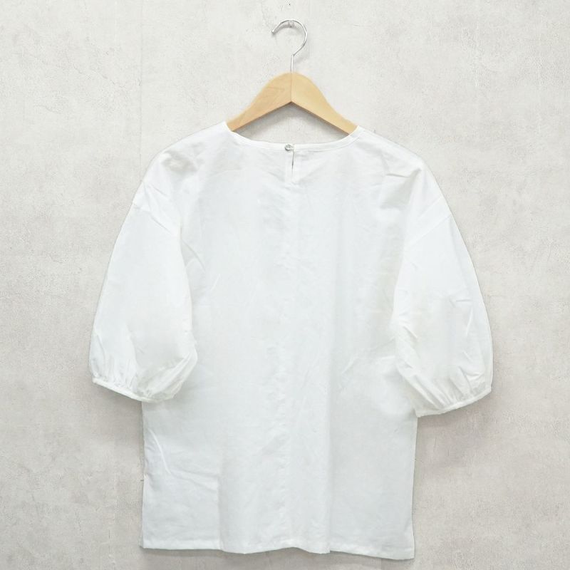 Branch m‘.,ブランチエム,ナチュラル,30代,40代,50代,60代,コットン,ゆったり,綿,blouse,ブラウス,綿ブラウス,コットンブラウス,綿ローン,プルオーバー,プルオーバーブラウス,