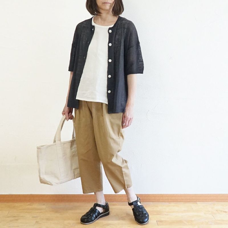 Branch m‘.,ブランチエム,ナチュラル,30代,40代,50代,60代,ゆったり,コットン,pants,パンツ,テーパードパンツ,テーパード,