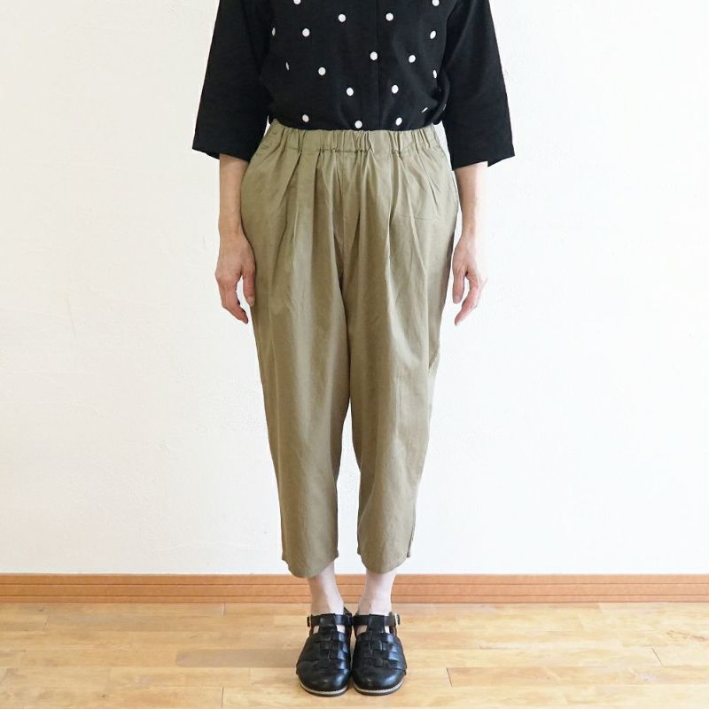 Branch m‘.,ブランチエム,ナチュラル,30代,40代,50代,60代,ゆったり,コットン,pants,パンツ,テーパードパンツ,テーパード,