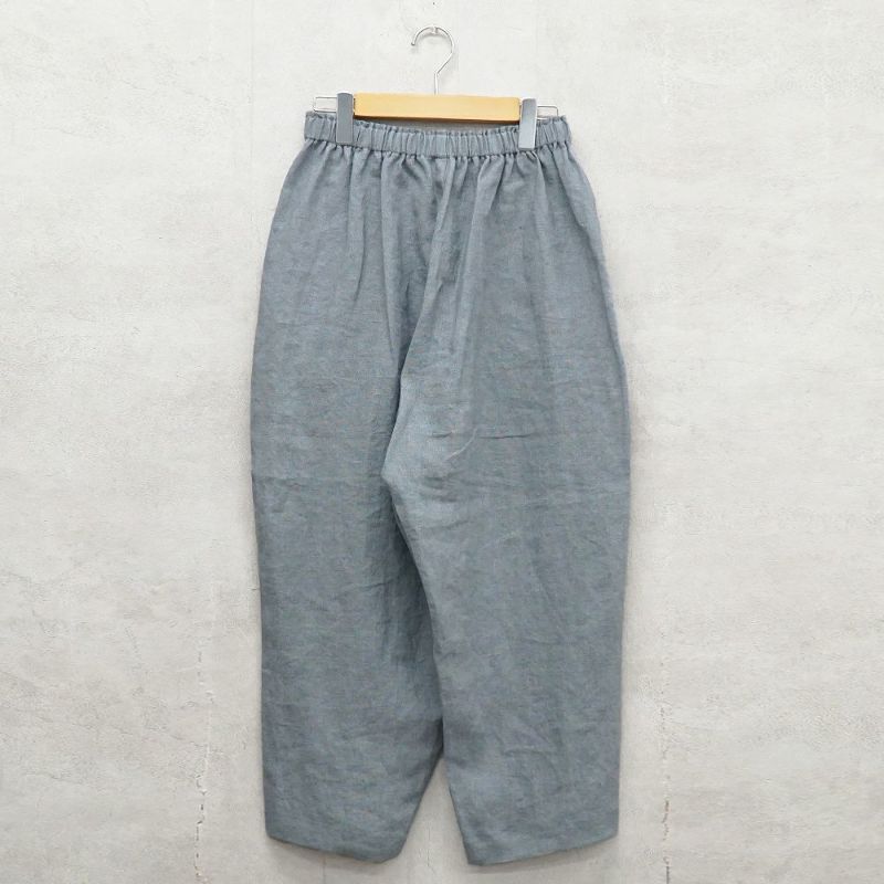 Branch m‘.,ブランチエム,ナチュラル,30代,40代,50代,60代,リネン,ゆったり,パンツ,リネンパンツ,テーパードパンツ,テーパード,タックテーパードパンツ,タックパンツ