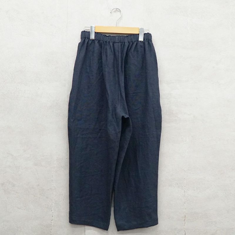 Branch m‘.,ブランチエム,ナチュラル,30代,40代,50代,60代,リネン,ゆったり,パンツ,リネンパンツ,テーパードパンツ,テーパード,タックテーパードパンツ,タックパンツ