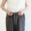 Branch m‘.,ブランチエム,ナチュラル,30代,40代,50代,60代,リネン,ゆったり,パンツ,リネンパンツ,テーパードパンツ,テーパード,タックテーパードパンツ,タックパンツ